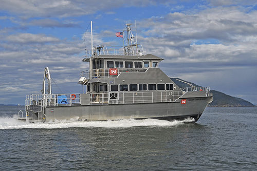Bateau d'étude hydrographique - 68’ USACE Philadelphia - All American Marine - catamaran / in-bord / en aluminium