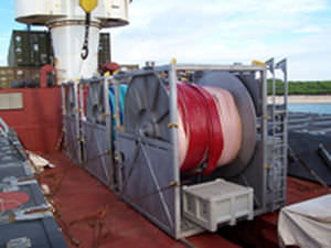 Enrouleur de tuyau pour navire - ABLTS - Appleton Marine Inc