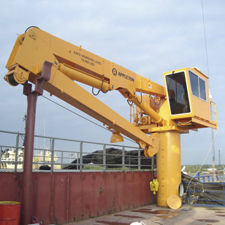 Grue pour navire - KB - Appleton Marine Inc - de pont / à flèche articulée