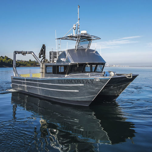 Bateau d'étude hydrographique - 4416-CTC | LabCat - Armstrong Marine - catamaran / in-bord / en aluminium