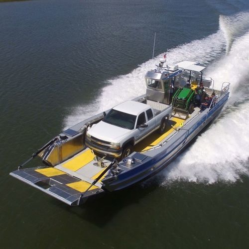 Bateau de débarquement - 5216-RCM - Armstrong Marine - in-bord / en aluminium