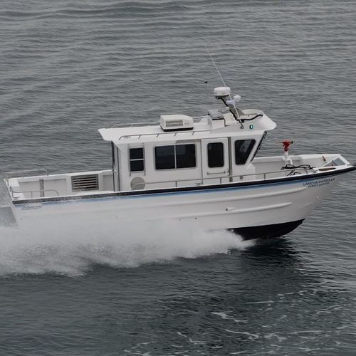 Bateau de surveillance - 3111-CTC - Armstrong Marine - bateau pompier / catamaran / in-bord