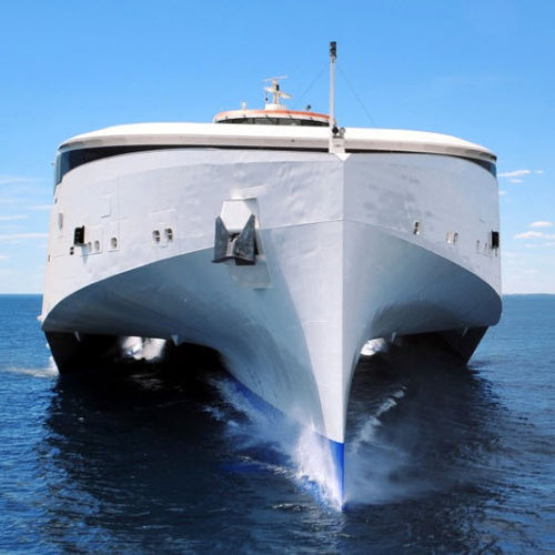 Car-ferry trimaran - CONDOR LIBERATION - Austal USA - à grande vitesse