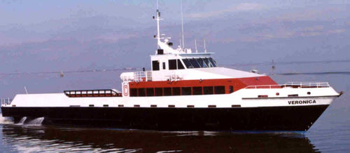 Navire de service offshore de transport de personnel - EXPRESS 45 - Austal USA - à grande vitesse