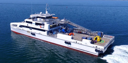 Navire de service offshore de transport de personnel - EXPRESS 70 - Austal USA - catamaran / à grande vitesse
