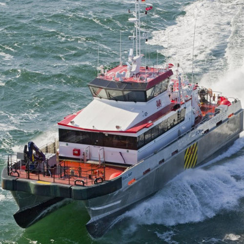 Navire de service offshore de transport de personnel - EXPRESS 27 - Austal USA - pour parc éolien / catamaran