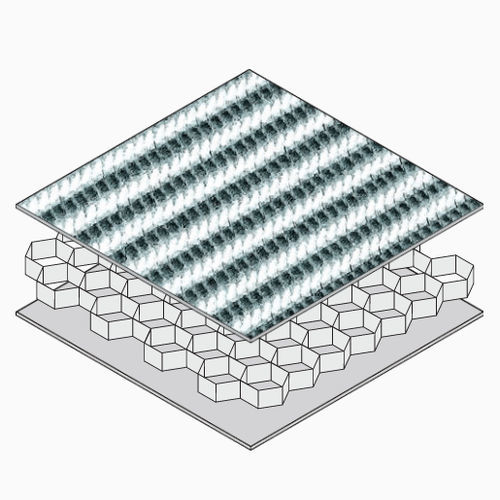 Panneau sandwich pour cloison de navire - SONIUM® CORR - Ayres Composite Panels - nid d'abeille en aluminium / aluminium