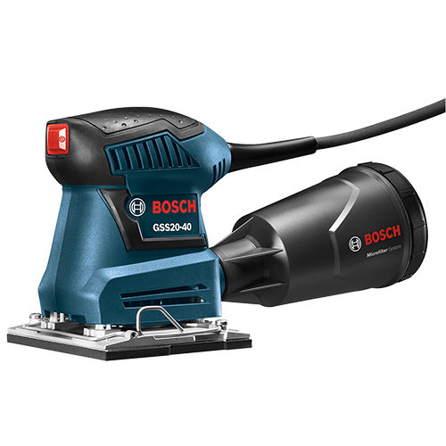 Ponceuse pour chantier naval - GSS20-40 - Bosch Tools - orbitale / à vibration / électrique