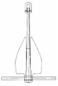 Ancre type LWT - DCL Mooring and Rigging - pour navire