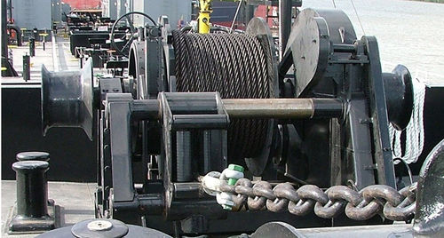 Treuil pour navire - A1751/A1753 - Coastal Marine Equipment Inc - pour manoeuvre d'ancre / à entraînement hydraulique / tambour simple