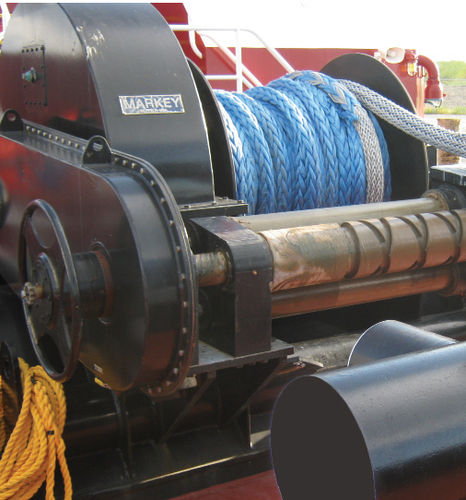 Treuil pour remorqueur - DESF-48-100 - Markey Machinerympany - de remorquage / à moteur électrique / tambour simple