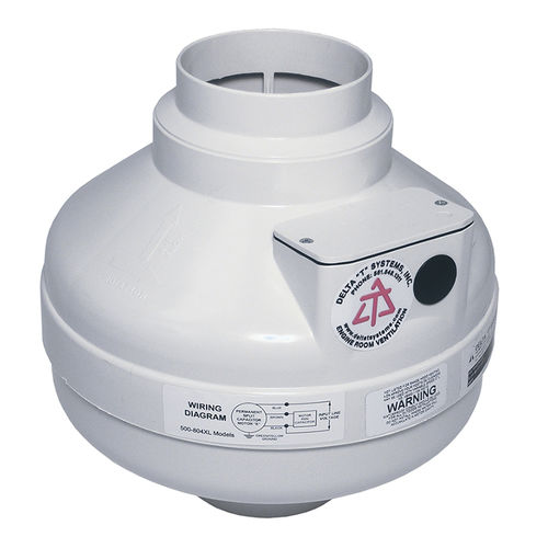Ventilateur pour bateau - 500-8 series - Delta T Systems, Inc. - pour gaine ronde / en ligne