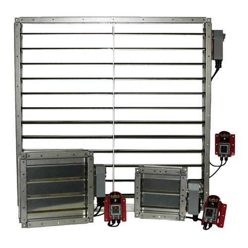 Clapet coupe-feu - Slimline - Delta T Systems, Inc.