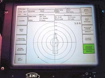 Système de positionnement dynamique (DPS) pour navire - DPS-0 / DPS-1 - Engine Monitor Inc