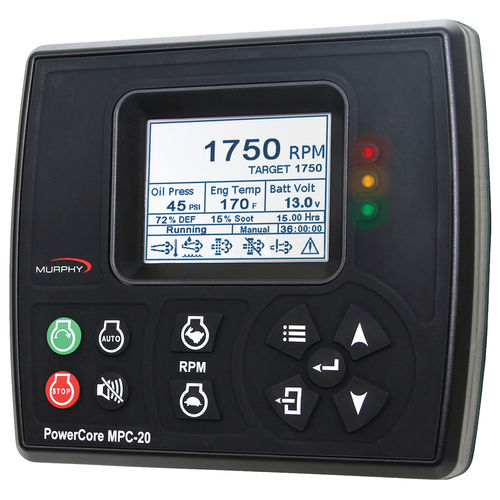 Tableau de commande pour bateau - PowerCore® MPC-20 - FW Murphy - pour moteur / avec alarme