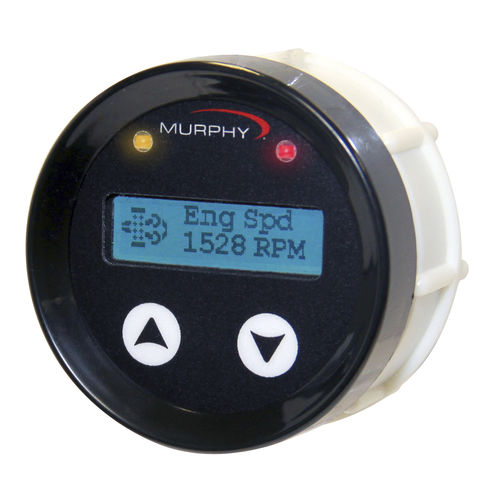 Indicateur pour bateau - PowerView® 25 - FW Murphy - de vitesse / de température / de pression d'huile