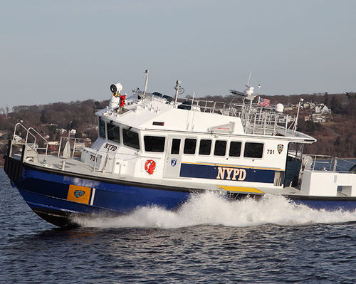 Bateau de surveillance - Gladding-Hearn Shipbuilding, Duclos Corporation - in-bord