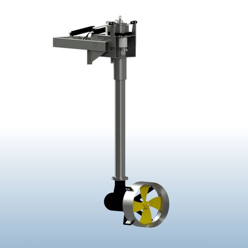 Propulseur de poupe - Barge Tsunami - Hydraulic Marine Systems, Inc. - externe / pour barge / hydraulique