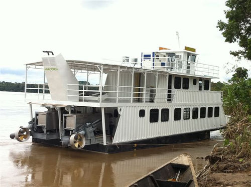 Propulseur azimutal - Silver Tsunami® - Hydraulic Marine Systems, Inc. - gouvernail / monté sur pont / pour barge
