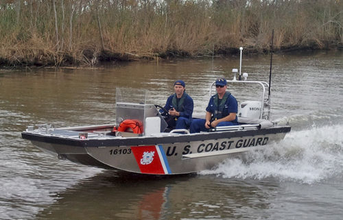 Bateau de surveillance - 16 RESOLUTE - Metal Shark Aluminum Boats - bateau utilitaire / hors-bord / en aluminium