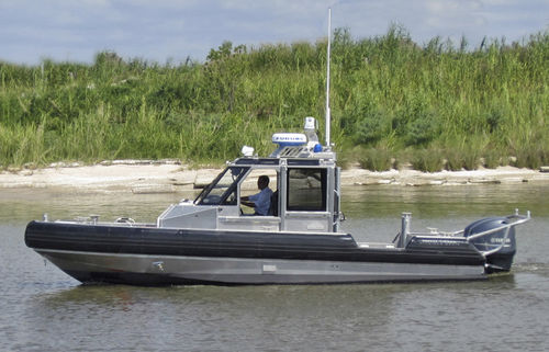 Bateau de surveillance - 27 DEFIANT  - Metal Shark Aluminum Boats - hors-bord / en aluminium