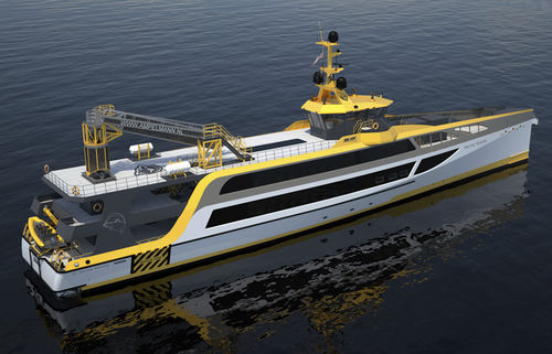 Navire spécial de transport de personnel - FCS 7011 - Metal Shark Aluminum Boats - de ravitaillement / en aluminium