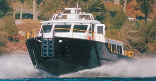 Bateau de surveillance - Kingston 54/60 - Metalcraft Marine Inc - in-bord hydrojet