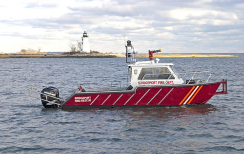 Bateau pompier - Firebrand 28/30 - Metalcraft Marine Inc - hors-bord / en aluminium