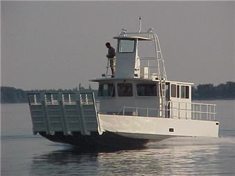 Bateau de débarquement - St. Lawrence - Metalcraft Marine Inc - in-bord hydrojet / en aluminium