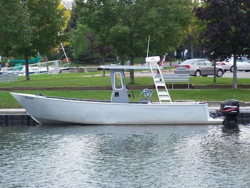Bateau de travail - Kingfisher 29 - Metalcraft Marine Inc - hors-bord / en aluminium