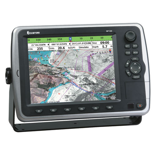 Instrument multifonction traceur - N120/NF120 - Navis USA LLC - GPS / pour bateau / couleur