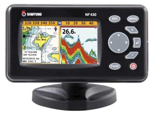 Instrument multifonction GPS - N430/NF430 - Navis USA LLC - lecteur de cartes / marin / couleur