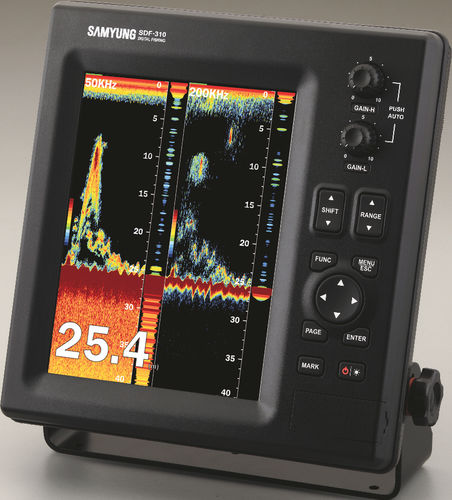 Sondeur de pêche pour bateau - SDF-310 - Navis USA LLC - couleur / numérique