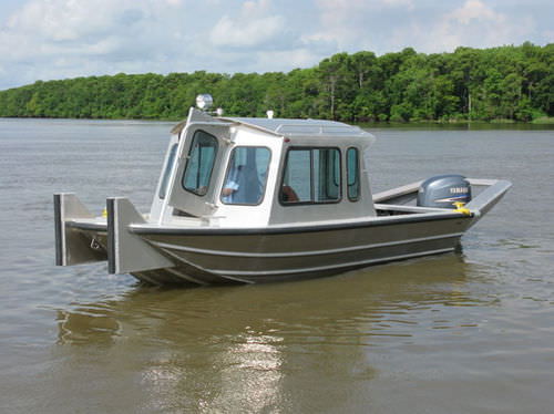 Bateau de travail - 2072VWB1 - Scully's Aluminum Boats - hors-bord / en aluminium