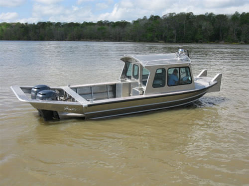 Bateau de travail - 2284VWB2 - Scully's Aluminum Boats - hors-bord / en aluminium