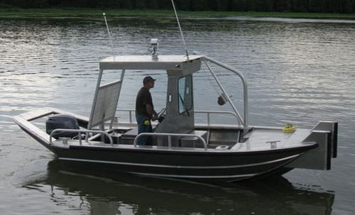 Bateau de travail - 1872VWB - Scully's Aluminum Boats - hors-bord / en aluminium