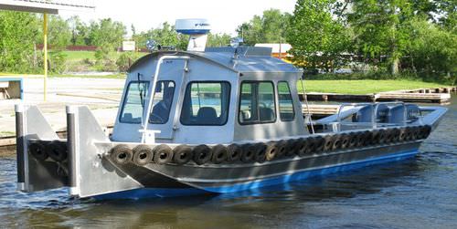 Bateau de travail - 3496DVWB2 - Scully's Aluminum Boats - hors-bord / en aluminium