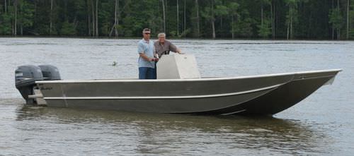 Coque open hors-bord - 2484V3 - Scully's Aluminum Boats - en aluminium