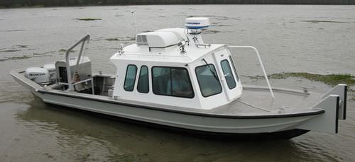 Bateau de travail - 2884DVWB2 - Scully's Aluminum Boats - hors-bord / en aluminium