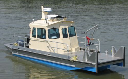 Bateau de sauvetage - 3010BV - Scully's Aluminum Boats - hors-bord / en aluminium