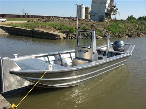 Bateau de travail - 2072VWB2 - Scully's Aluminum Boats - hors-bord / en aluminium