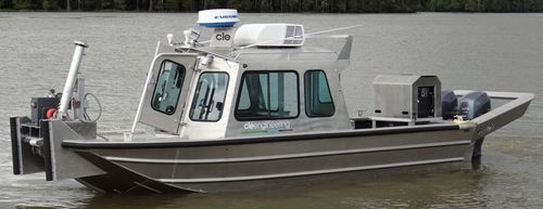 Bateau de travail - 2484VWB2 - Scully's Aluminum Boats - hors-bord / en aluminium