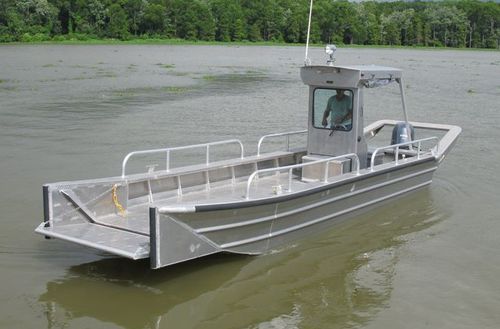 Bateau de débarquement - 2684LC - Scully's Aluminum Boats - hors-bord / en aluminium