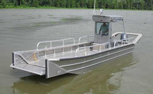 Bateau de débarquement - 2284LC - Scully's Aluminum Boats - hors-bord / en aluminium