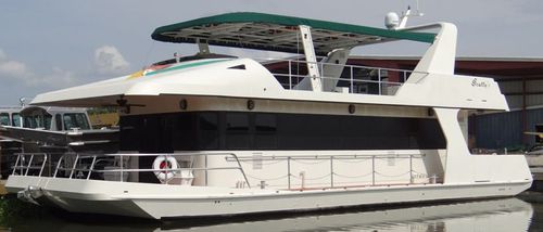 Motor-yacht de croisière - 6022 - Scully's Aluminum Boats - avec timonerie