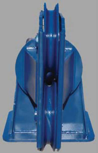 Chaumard pour navire - Wintech International LLC - à poulie double / à tête pivotante