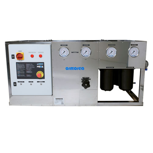 Dessalinisateur pour yacht - Mega 600 - Osmosea Srl - pour navire / à osmose inverse / 380V