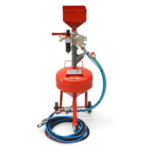 Sableuse pour chantier naval - CB MICROJET CD/10 - CB Sabbiatrici - mobile