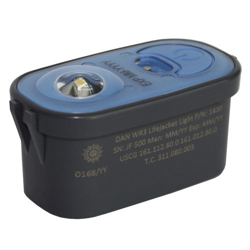 Lampe à éclats - WR3  - Daniamant - marine / pour gilet de sauvetage / SOLAS