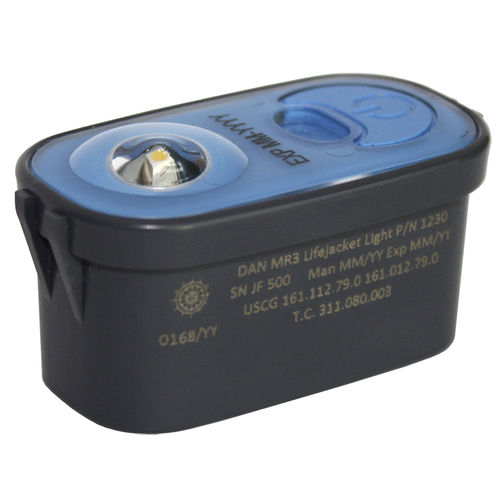 Lampe à éclats - MR3 - Daniamant - marine / pour gilet de sauvetage / SOLAS